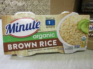 lot 146 image: (C-3) Minute Organic Brown Rice 8 2...