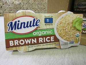 lot 147 image: (C-3) Minute Organic Brown Rice 8 2...