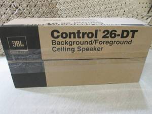 lot 169 image: (RM1) Pair JBL Control 26-DT Backgr...