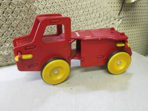 lot 185 image: (FS) Moover Wooden Dump Truck in Re...