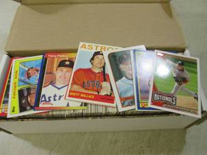 lot 210 image: (C-4) Box Full of Assorted Baseball...