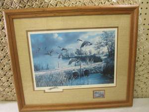 lot 221 image: (D-1) Framed Ken Zylla Lifting to ...