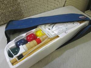 lot 235 image: (EW6) SportCraft Croquet Set...