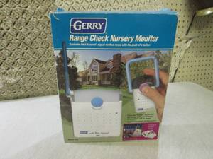 lot 267 image: (CSB) Gerry Range Check Nursery Mon...
