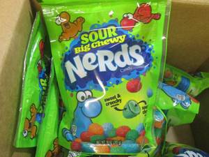 lot 274 image: (C-2) 8 Bags Sour Big Chewy Nerds C...