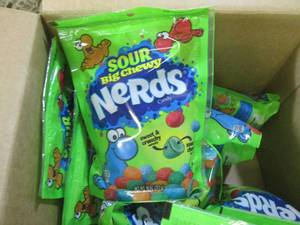 lot 275 image: (C-2) 8 Bags Sour Big Chewy Nerds C...