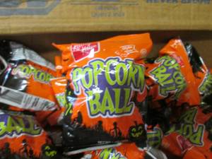 lot 301 image: (EC2) 60 Popcorn Balls Past Date...