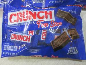 lot 310 image: (B-1) 3 Bags Fun Size Crunch Candy ...