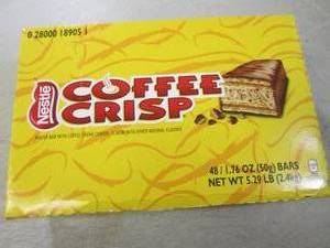 lot 312 image: (C-3) Box of 48 Nestle Coffee Crisp...