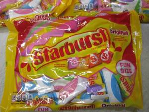 lot 320 image: (B-2) 3 Bags Fun Size Starburst Ori...