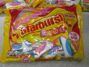 lot 323 image: (B-2) 3 Bags Fun Size Starburst Ori...