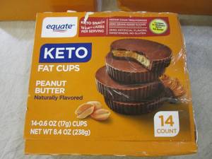 lot 327 image: (B-1) 3 Boxes Peanut Butter Keto Fa...