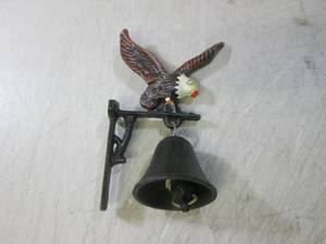 lot 340 image: (EC1) Cast Iron Bell and Bracket wi...