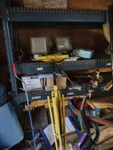 lot 002 image: Abandonded Stored Goods  ENTIRE CONTENTS  of a 30 x 30 foot garage  Buyer MUST REMOVE entire contents within one week of the auction close