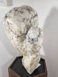 Brutalist  Polished Stone Sculpture