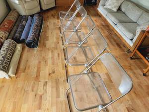 Vintage Plia Lucite Chairs