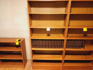 Danish Modern Teak Bookcase Center unit