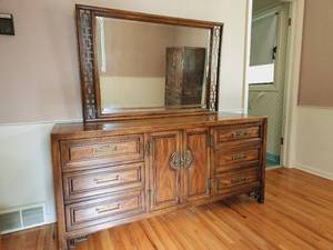 Vintage Dresser with Mirror