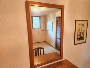 Vintage Oak Mirror