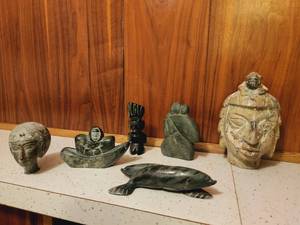 Decorative Carved Stone Lot