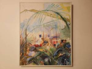 Lois Heim Oil on Canvas Painting