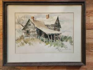Marion Henjum Cooper Watercolor Painting