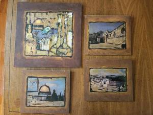 Collage on Board