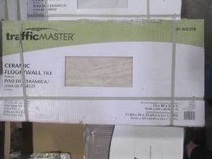 TRAFFICMASTER Sedona 12 in. x 24 in. Matte Ceramic Floor and Wall Tile (16 sq. ft.Case) - 3 CASES