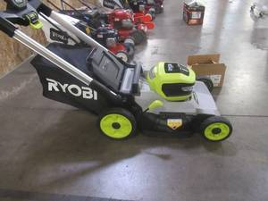 RYOBI 40V HP Brushless 21 in. Cordless Battery Walk Behind Self-Propelled Lawn Mower with (2) 6.0 Ah Batteries and Charger (BRAND NEW)