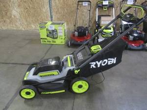 RYOBI 40V HP Brushless 20 in. Cordless Battery Walk Behind Push Mower (TOOL ONLY) (RUNS WELL)