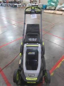 RYOBI 40V HP Brushless 20 in. Cordless Electric Battery Walk Behind Self-Propelled Mower with 6.0 Ah Battery and Charger. MODEL RY401018 (Brand New)