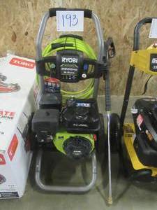 RYOBI RY802925VNM  2900 PSI 2.5 GPM Cold Water Gas Pressure Washer (USED, RUNS WELL, MISSING 1 TIP)