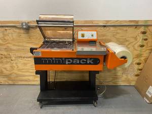 lot 2 image: MINIPACK TORRE FM75 Wrapping Machine with Roll of Wrap