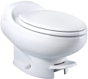lot 13 image: THETFORD Aria Classic, Low Profile, White Toilet (RV)