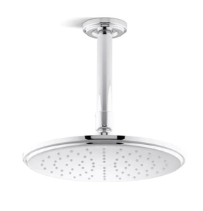 lot 5 image: KALLISTA AIR-INDUCTION SMALL CONTEMPORARY RAIN SHOWERHEAD (showerhead only)