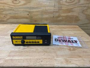 lot 28 image: DEWALT 30 Amp Automotive Portable Car Battery Charger with 80 Amp Engine Start and Alternator Check