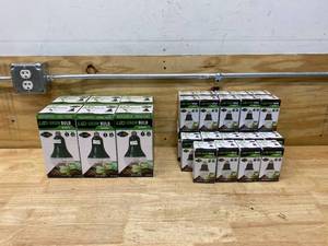 lot 41 image: Lot of LED Grow Light Bulbs- 6 at 29 watts and 29 at 9 watts