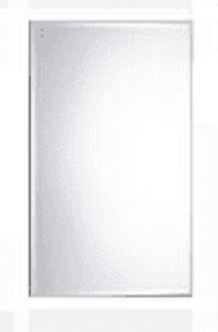 lot 96 image: ROBERN MP24D8FPLE M Series Medicine Cabinet 40H x 24L x 8D Flat, Polished Edge, Left Handed Electric, 1 Door