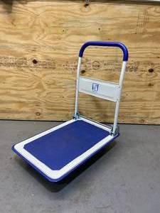 lot 61 image: WELLMAX Foldable Push Cart Dolly