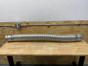 lot 67 image: AMERICAN METAL 5ADFC5 5X60 DW FLEX CONN DBL WALL GAS VENT CONNECTOR