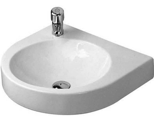 lot 69 image: DURAVIT 0449580009 Architec Washbasin With Out Overflow In White