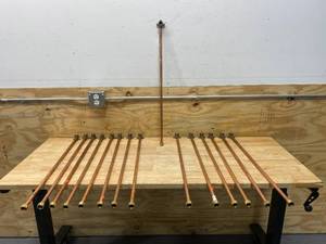 lot 108 image: SIOUX CHIEF Lot of 15-  30 x 12 x 12 in. FIP Swivel 90 Degree Supply Tubes