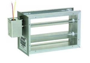 lot 120 image: HONEYWELL 22 in. x 8 in. Rectangular Parallel Blade Damper