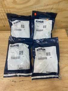 lot 145 image: KOHLER Lot of 4-  1225236 Adapter Kits