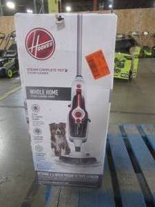 lot 290 image: HOOVER Steam Complete Pet Steam Mop, Hard Floor Steam Cleaner with Removable Multi-Purpose Handheld (OPEN BOX) WH21000