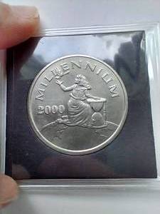2000 Liberia Millennium Liberty $10 Coin