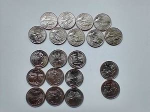 $5 Face Value Modern Quarters