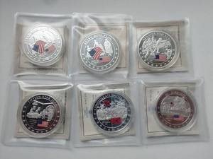 6 History of Old Glory Commemorative Coins