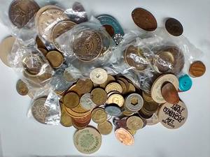 Huge Lot of Miscellaneous TokensMedals