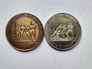 2 Rose Bowl Medals